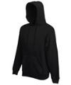 SS106M 62152 Hooded Sweat 70/30 Black colour image